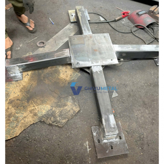 Trụ đỡ kim thu sét inox