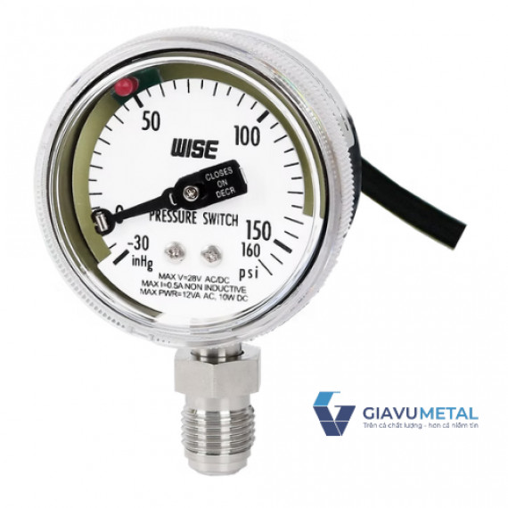 Đồng hồ áp suất công tắc - siêu sạch P841 P842 P8436