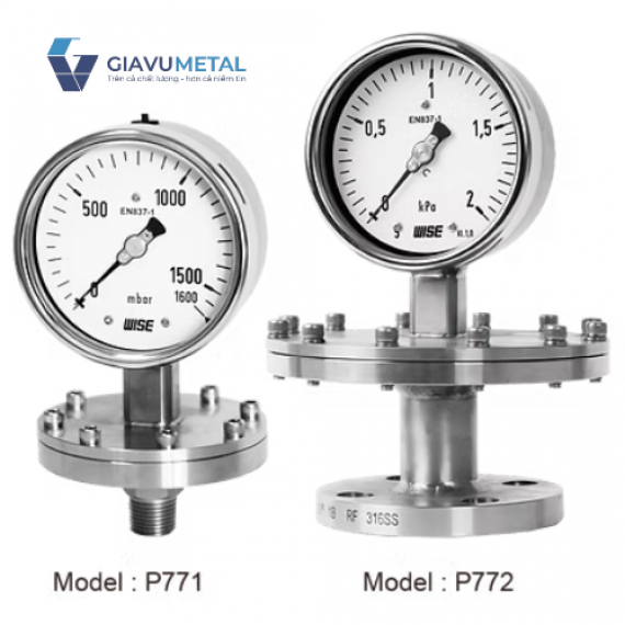 Đồng hồ áp suất P770