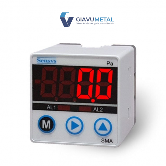 Loại nhỏ gọn (30X30mm) Đồng hồ chênh áp