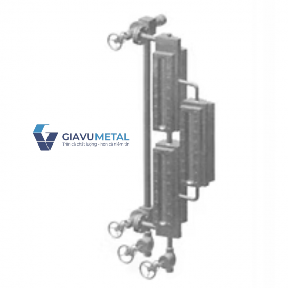 Thước đo mức loại transparent và hai-màu L500