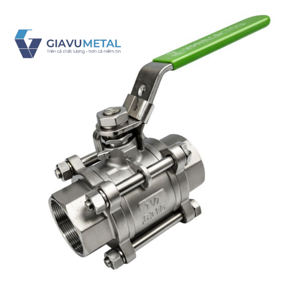 Van bi tay gạt nối hàn Butt Weld 316 arita ARV-100BW-3PC