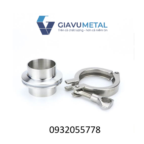 Khớp Nối Clamp Inox 304, Ống Inox 304 Kẹp Kết Nối Ống