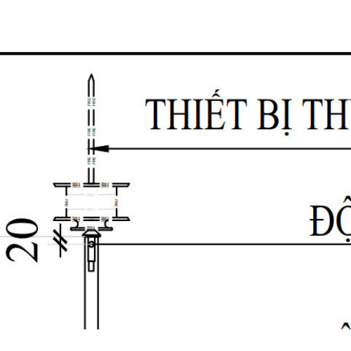 gia công trụ đỡ kim thu sét theo yêu cầu