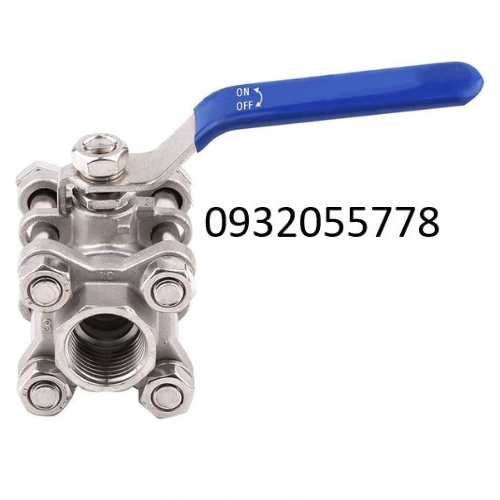 Van bi inox 3 thân gạt tay