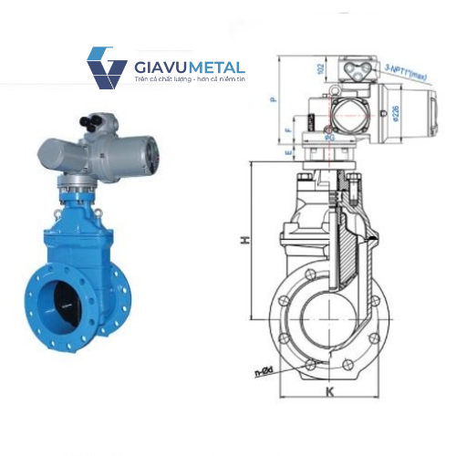 Van cổng điều khiển điện Shinyi