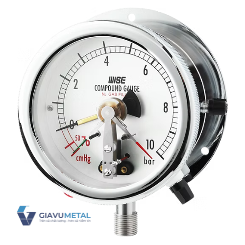 Đồng hồ áp suất (tiếp điểm điện) P542 P543