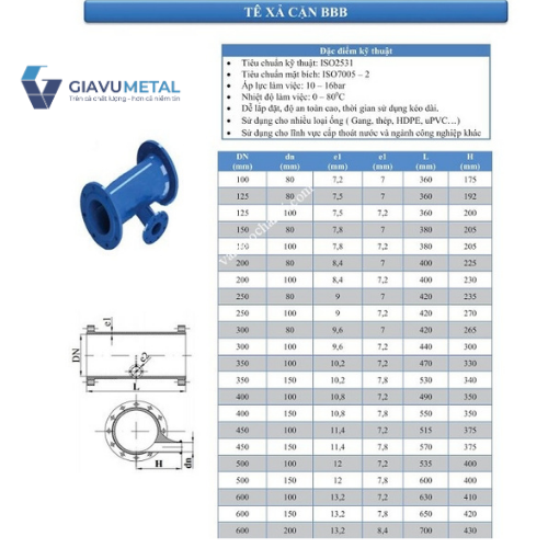 2tê xả cặn BBB5