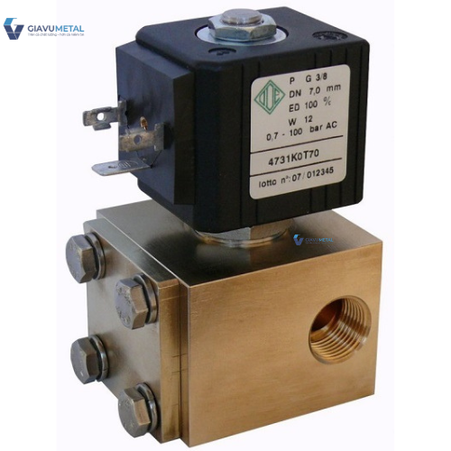 2 Van điện từ khí nén áp lực cao