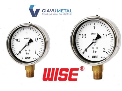 Đồng hồ áp suất WISE P253 Hàn Quốc