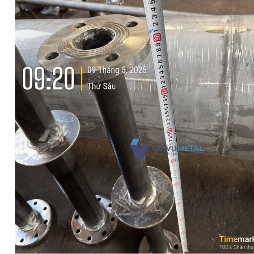 GIA CÔNG - CHẾ TẠO SLEEVE THÉP BẮN CÁT