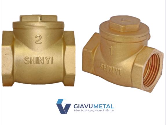 Van 1 chiều đồng lá lật Shinyi