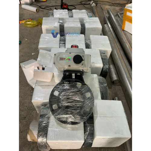 Van bướm nhựa điều khiển điện KST