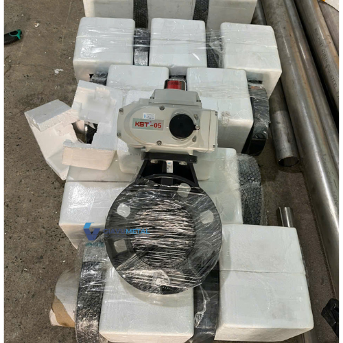 Van Bướm Nhựa UPVC -  Điều Khiển Điện đầu KST