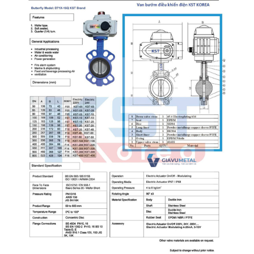 van nhựa đầu kst8
