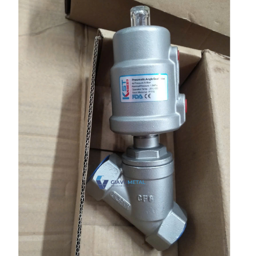 Van xiên khí nén| Van y xiên điều khiển Khí nén