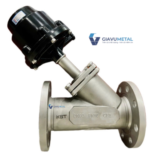 Van xiên khí nén| Van y xiên điều khiển Khí nén