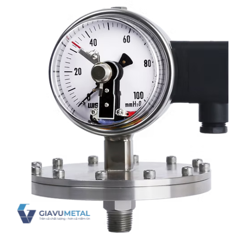 Đồng hồ áp suất (tiếp điểm điện) P571, P572