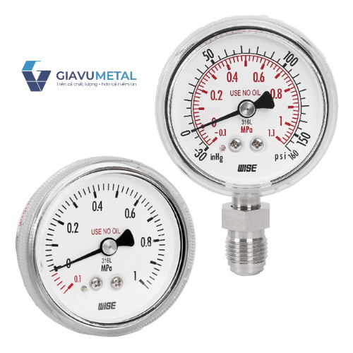 Đồng hồ áp suất siêu sạch P810