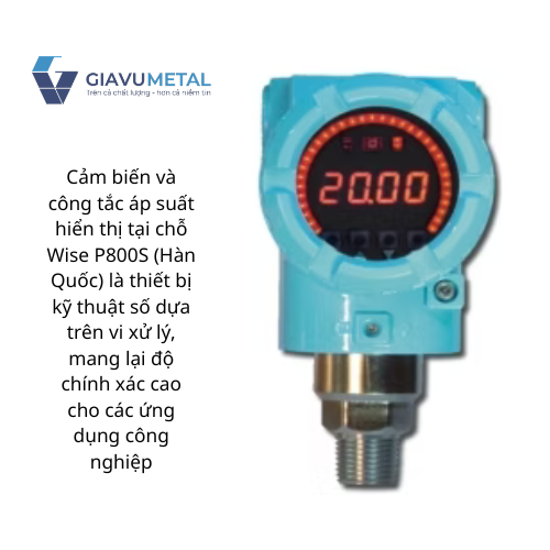 Cảm biến áp suất Wise P800S