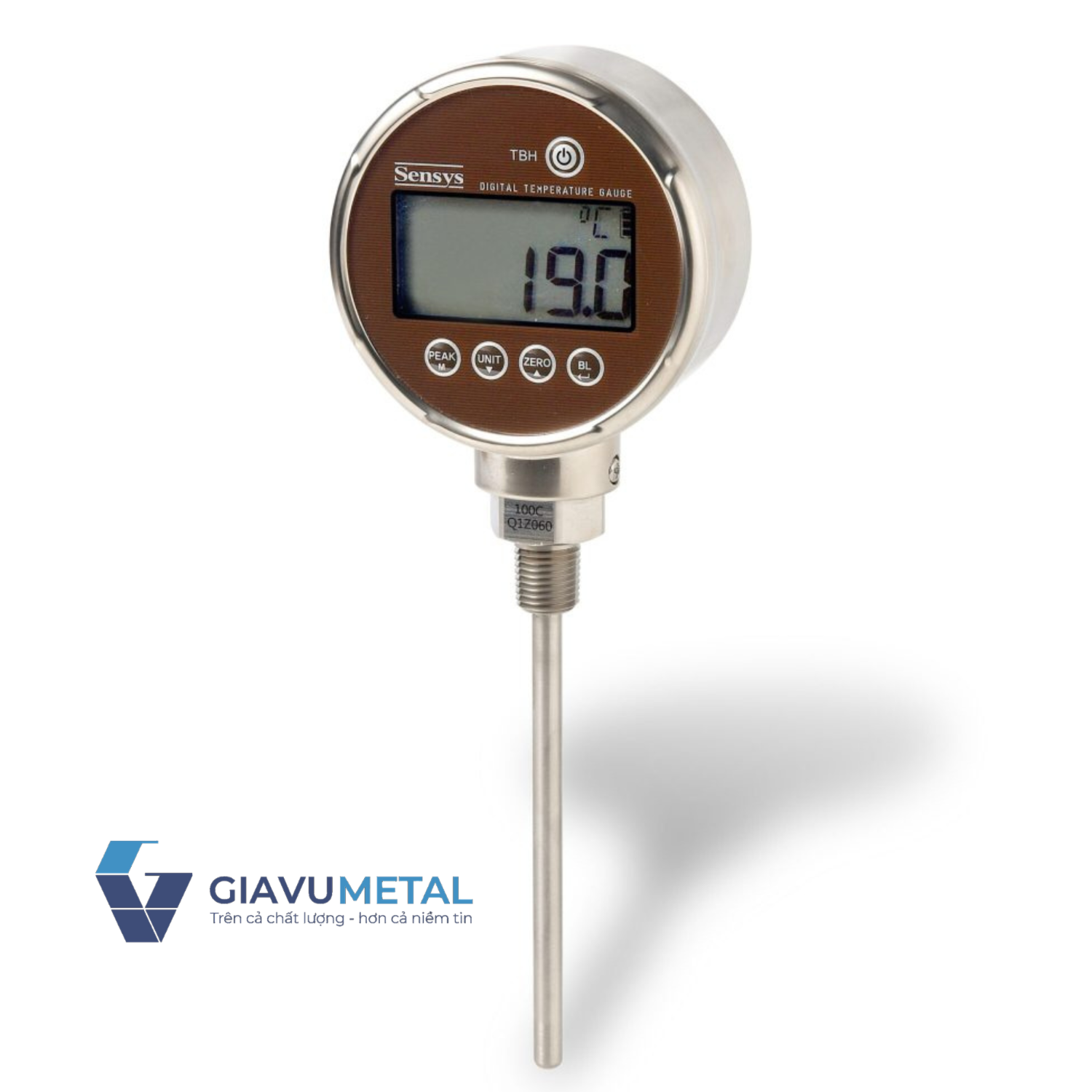 Đồng hồ đo nhiệt độ kỹ thuật số cầm tay TBH-Portable Digital Temperature Gauge TBH