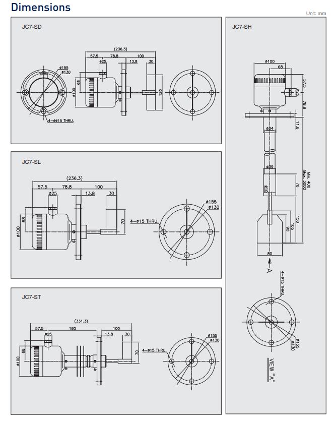 Công tắc báo mức (JB, JC7, JD, JF, JRS)