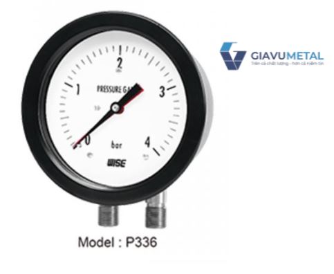 Đồng hồ áp suất chênh áp P336 P338