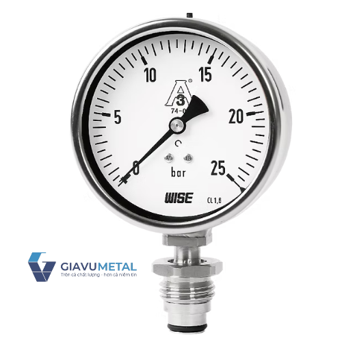 Đồng hồ áp suất chuẩn 3A thực phẩm P753S