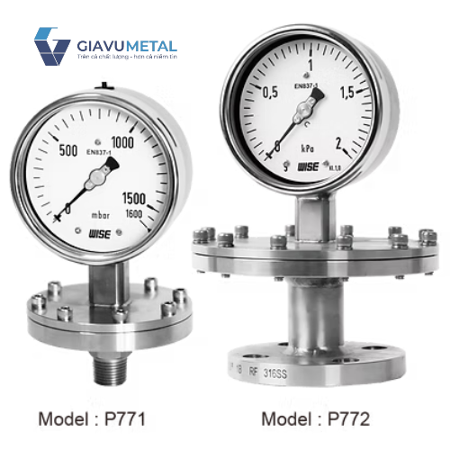 Đồng hồ áp suất P770