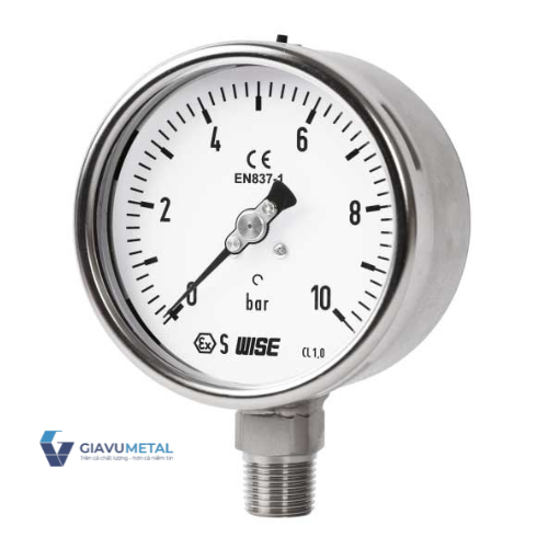 Đồng hồ áp suất Solid Front P257
