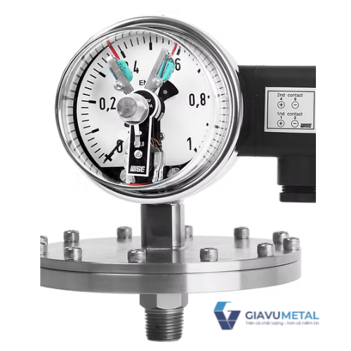 Đồng hồ áp suất (tiếp điểm điện) P501 P502