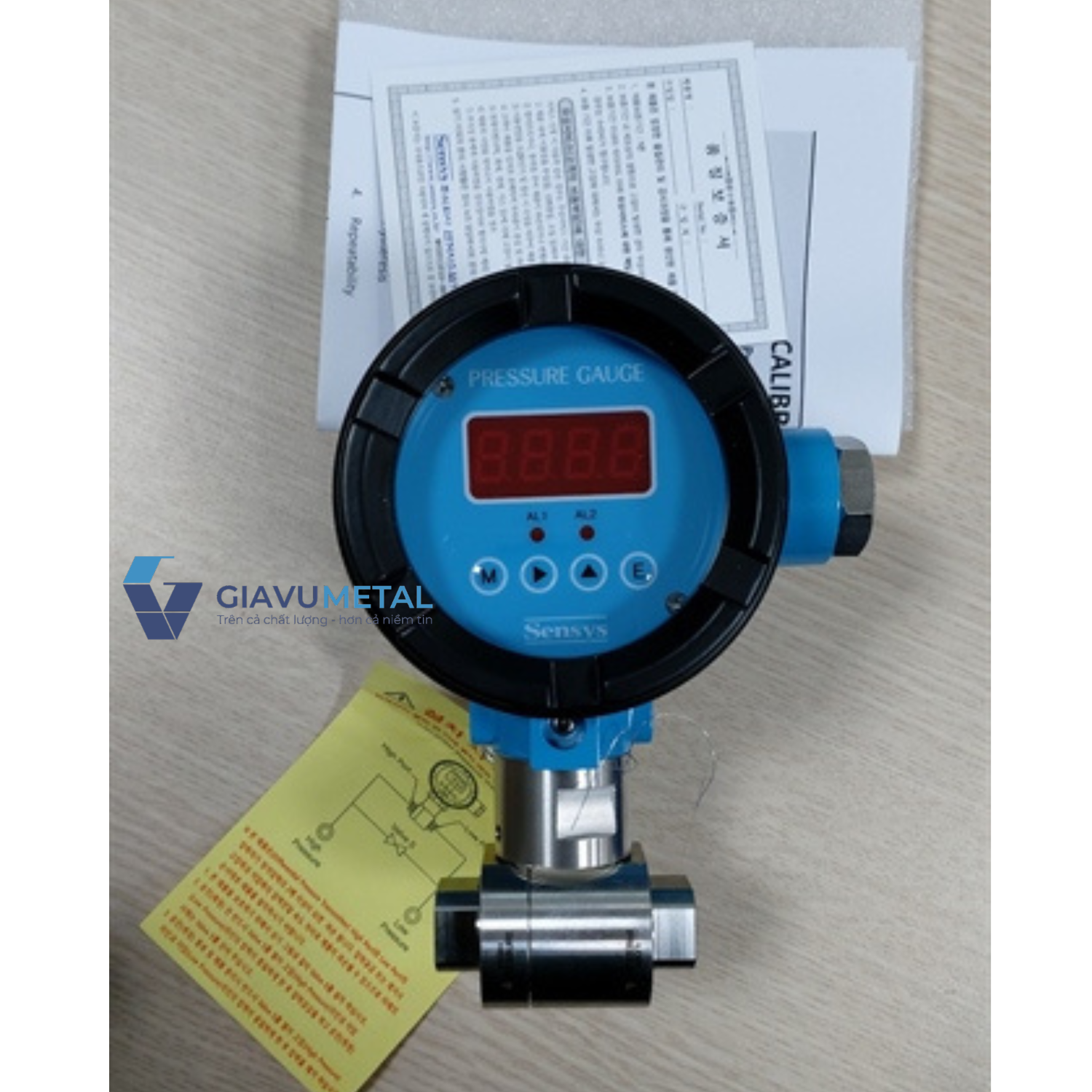 Đồng hồ + công tắc chênh áp SSD