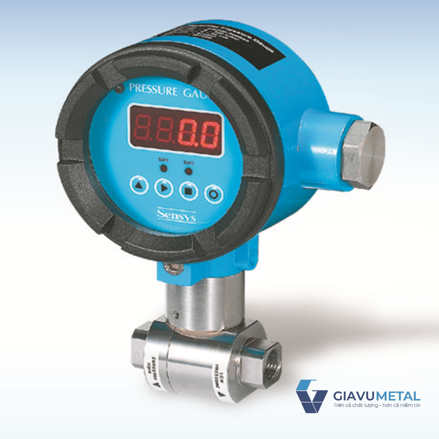 Đồng hồ + công tắc chênh áp SSD