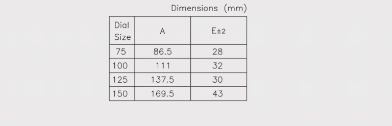 Đồng hồ nhiệt độ Wise T111