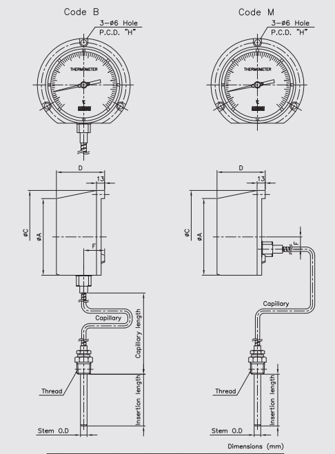 đồng hồ nhiệt độ Wise T360
