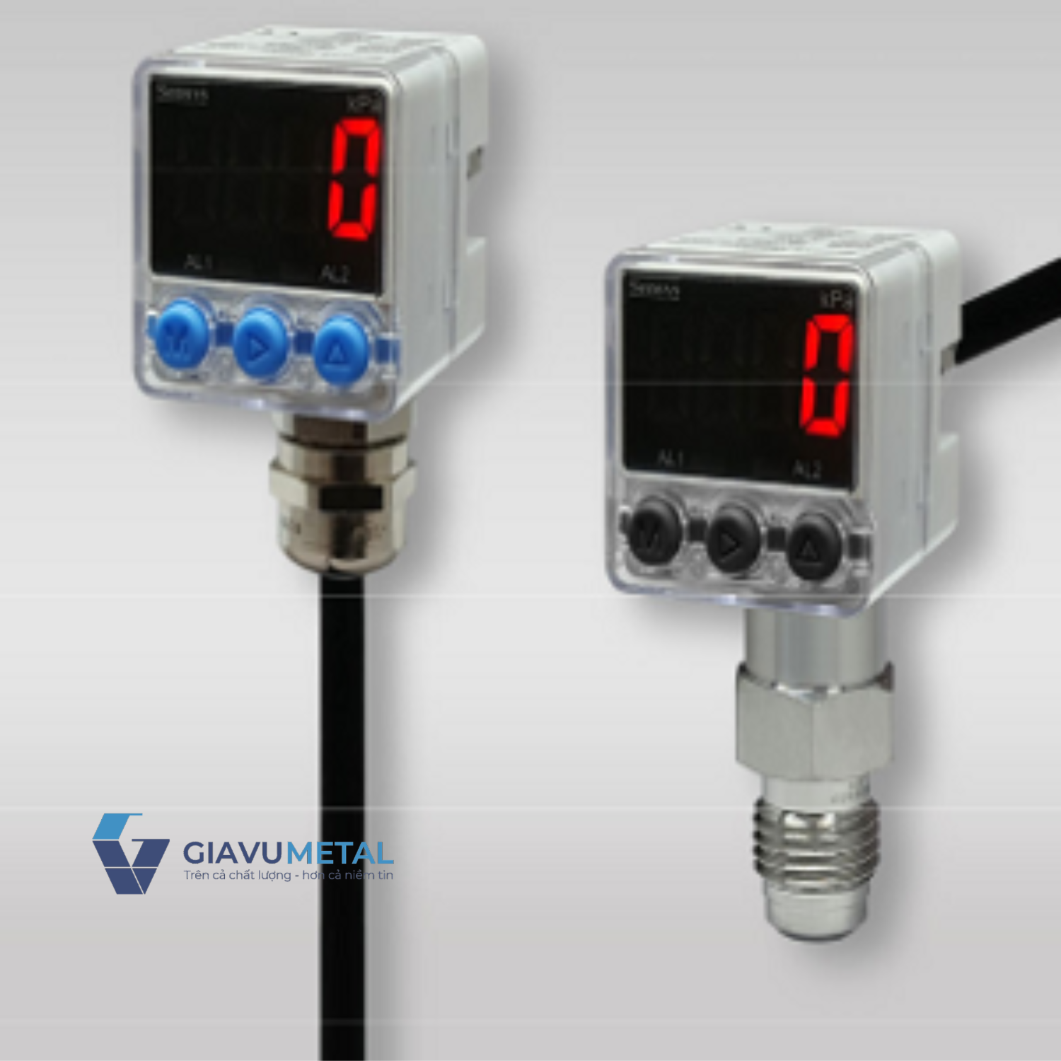 Loại nhỏ gọn phòng nổ (30X30mm) đồng hồ áp suất điện tử SMA