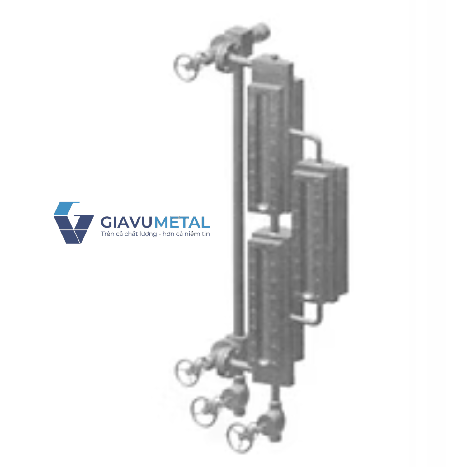 Thước đo mức loại transparent và hai-màu L500