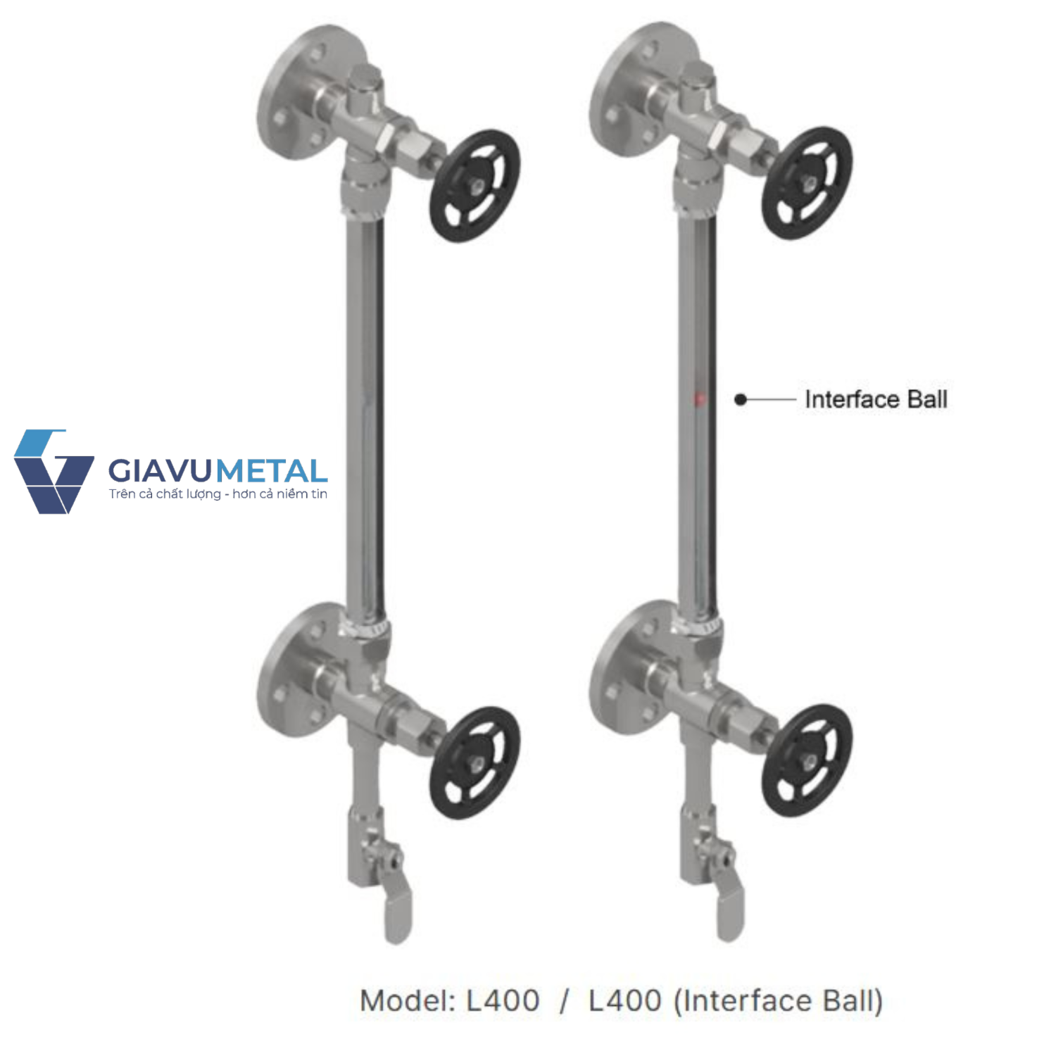 Thước đo mức loại tubular L400
