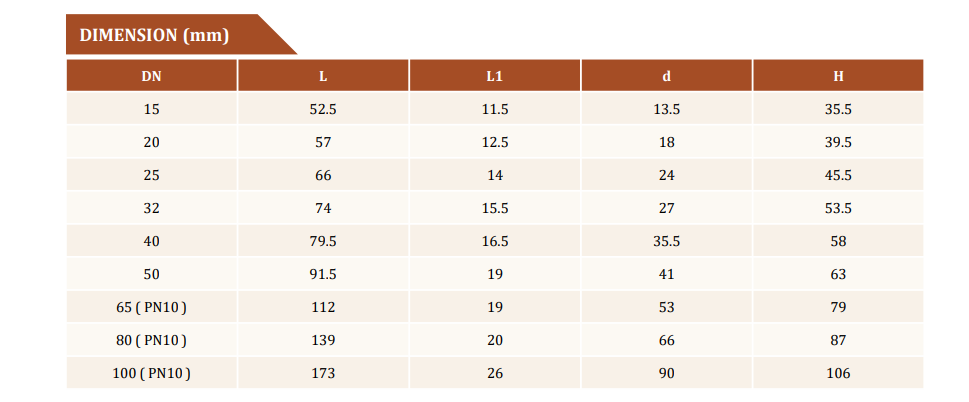 Van 1 chieu dong la lat ARITA ARV 1003SE 1
