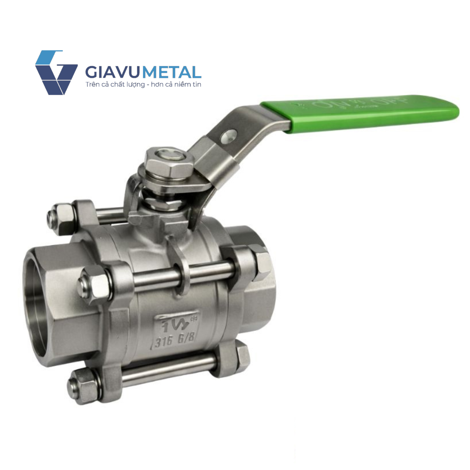 Van bi nối hàn Socket Weld 3 mảnh ARITA ARV-100SW-3PC